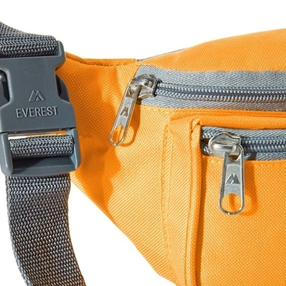 Everest Signature Waist Pack Standard Orange, One Size - Picture 4 of 5